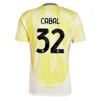 Juventus Juan Cabal #32 Vonkajší futbalový dres 2024-25 Krátky Rukáv